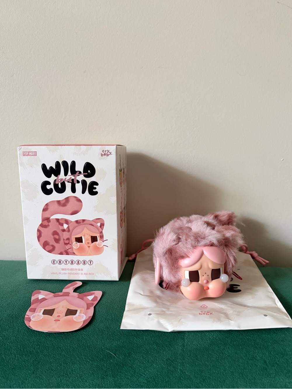 Pop Mart Crybaby Wild But Cutie - Pink Cutie